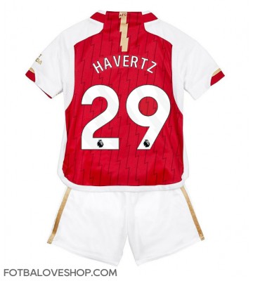 Arsenal Kai Havertz #29 Dětské Domácí Dres 2023-24 Krátký Rukáv (+ trenýrky)